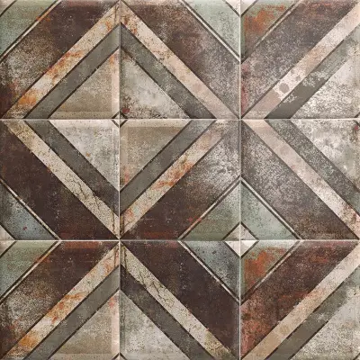 TIN TILE DIAGONAL 20x20 cm