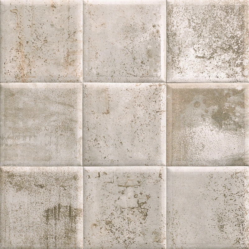 TIN TILE GREY 20x20 cm