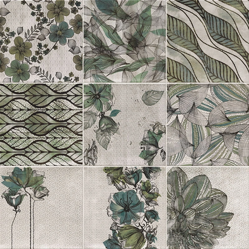 DECOR ZEN VERDE 20x20 